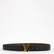shop 100% authentic second hand Louis Vuitton LV Initials Reversible 30mm Belt - Size 90 on Labellov.com