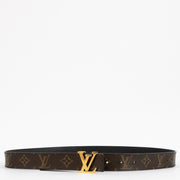 shop 100% authentic second hand Louis Vuitton LV Initials Reversible 30mm Belt - Size 90 on Labellov.com