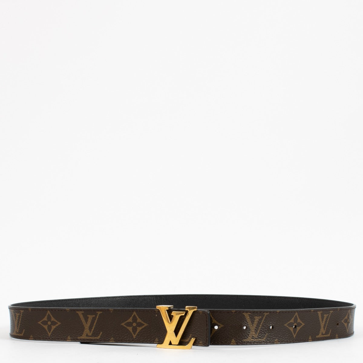shop 100% authentic second hand Louis Vuitton LV Initials Reversible 30mm Belt - Size 90 on Labellov.com