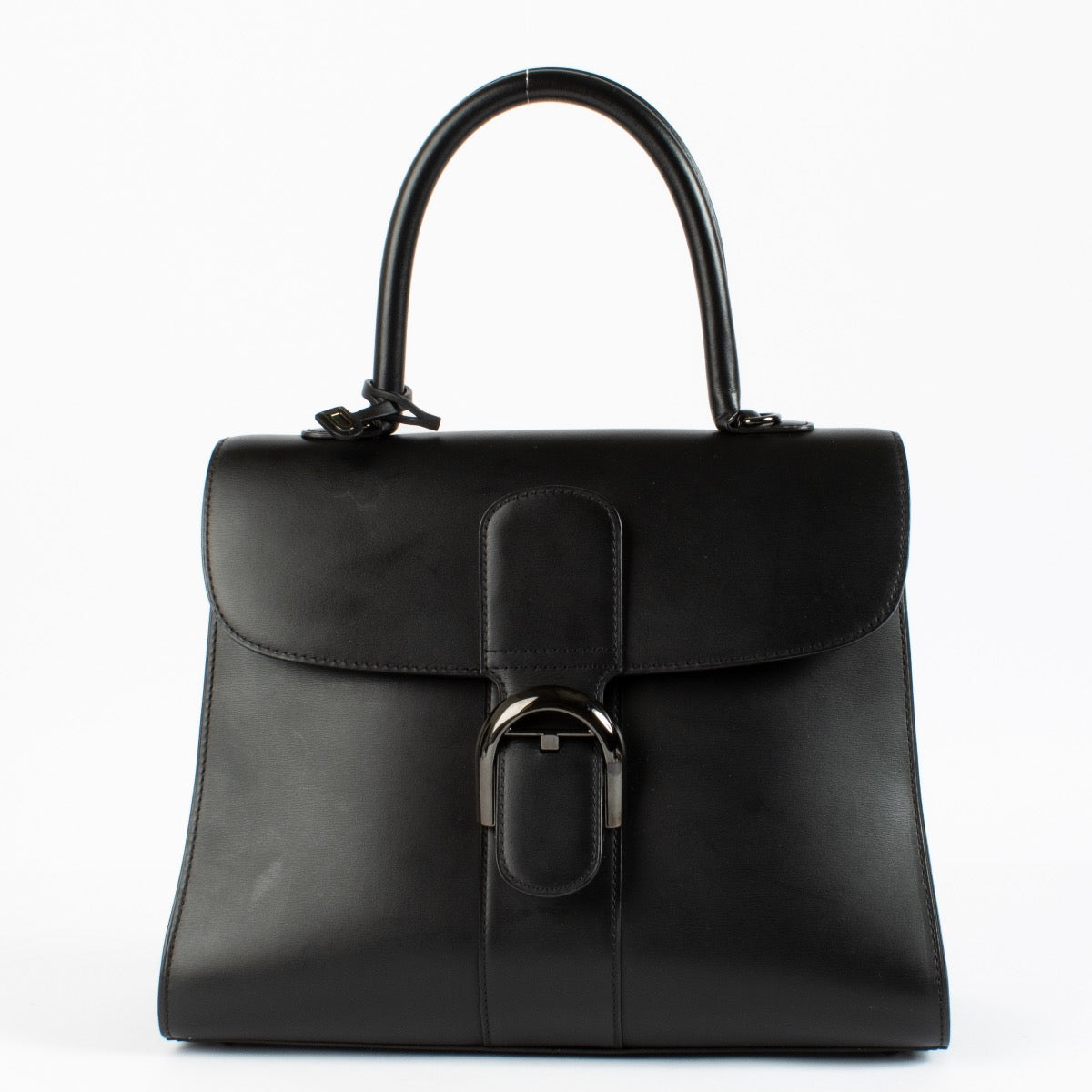 shop 100% authentic second hand Delvaux So Black Box Calf Brillant MM on Labellov.com