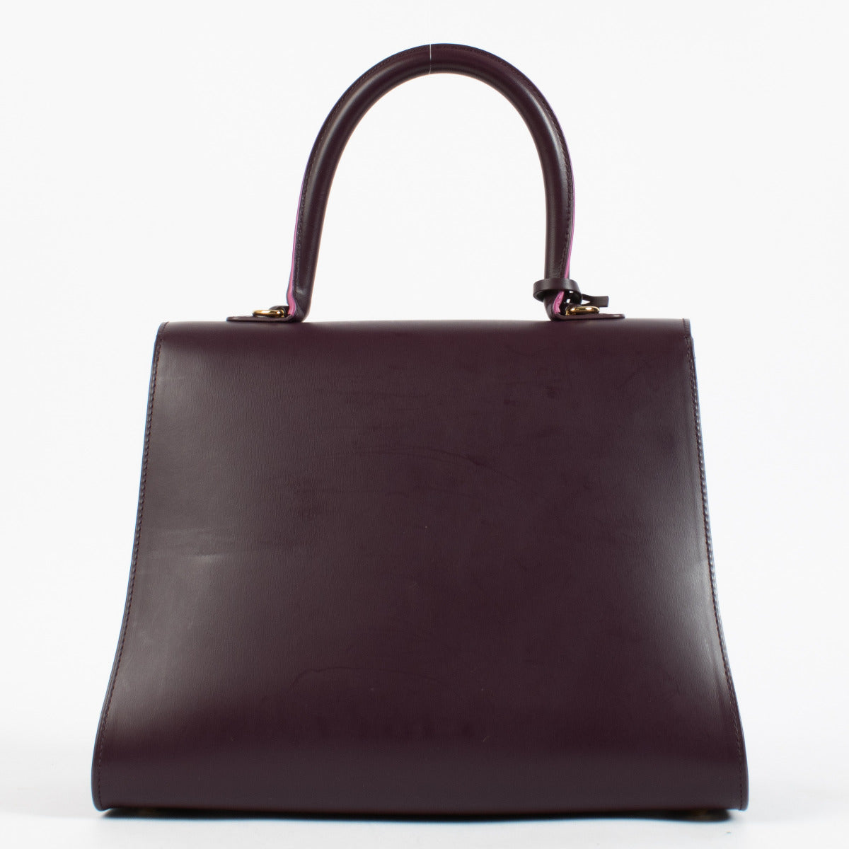 Delvaux Prune Brillant MM Magic Bag