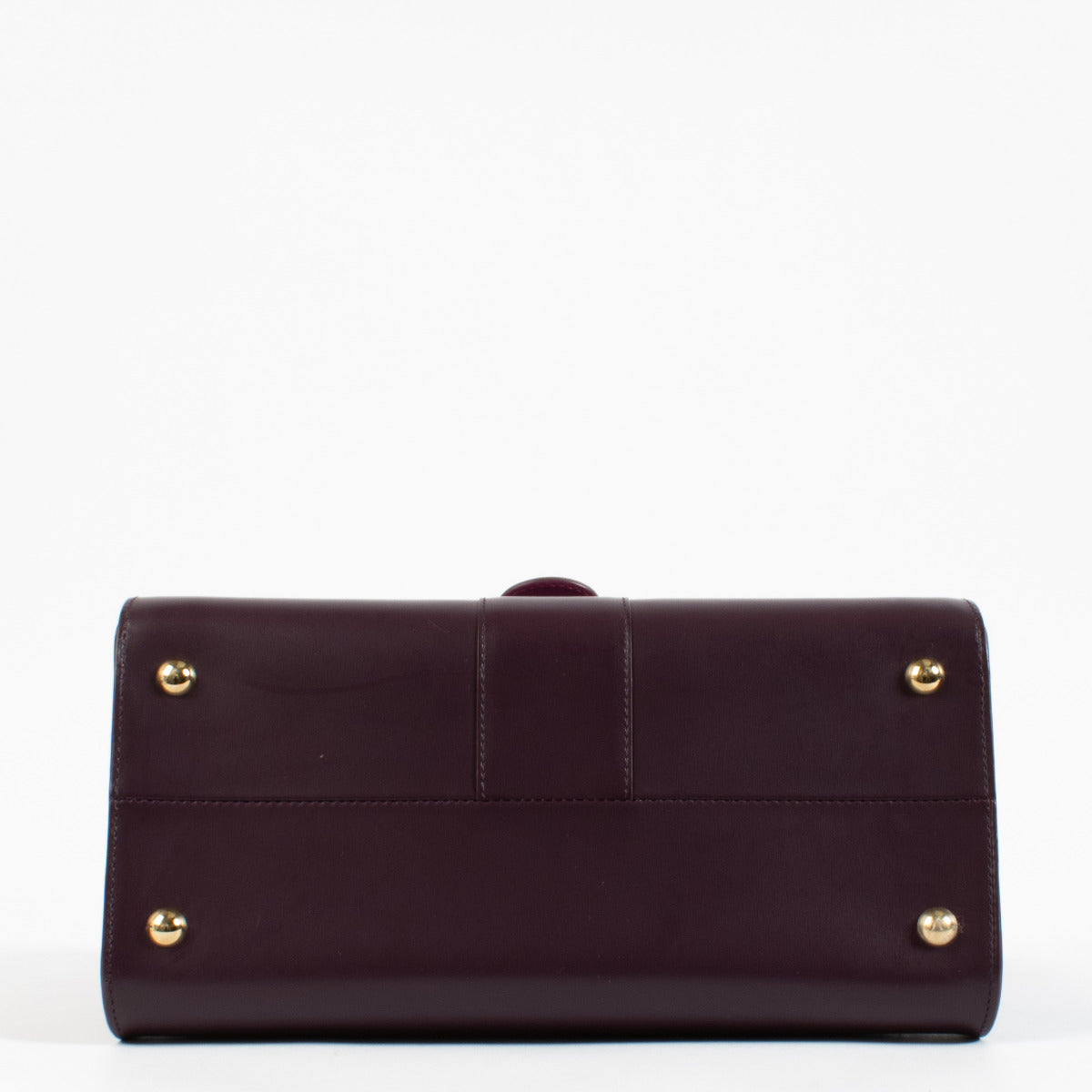 Delvaux Prune Brillant MM Magic Bag