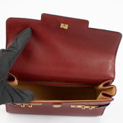 shop 100% authentic second hand Delvaux Burgundy Calf Souple Tempête Mini on Labellov.com