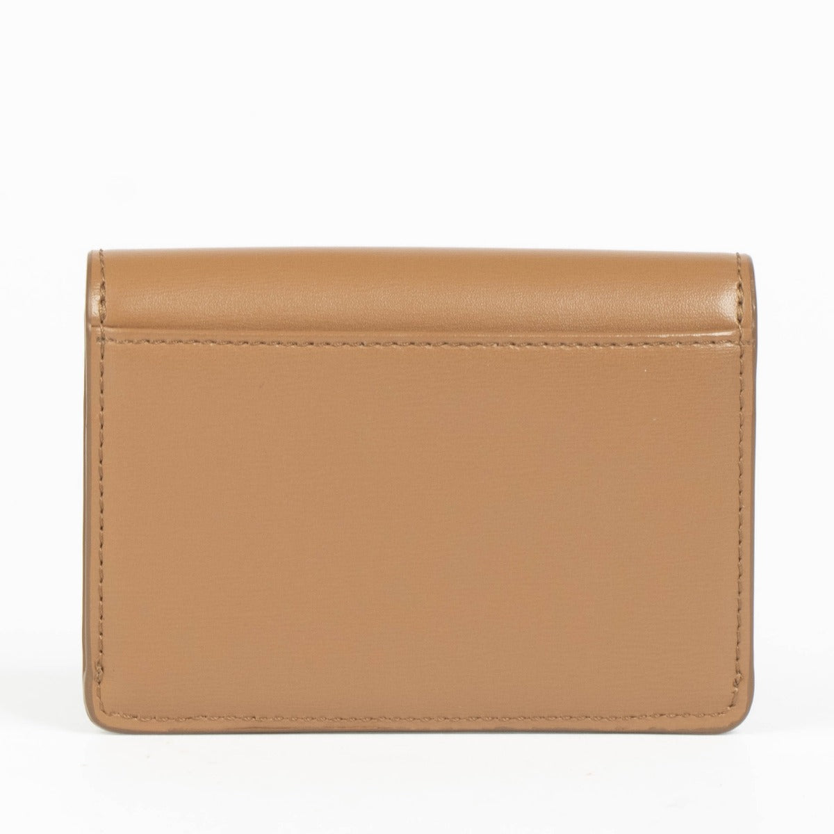 Shop this 100% authentic Celine Camel Smooth Leather Triomphe Card Holder With Flap at Labellov.com