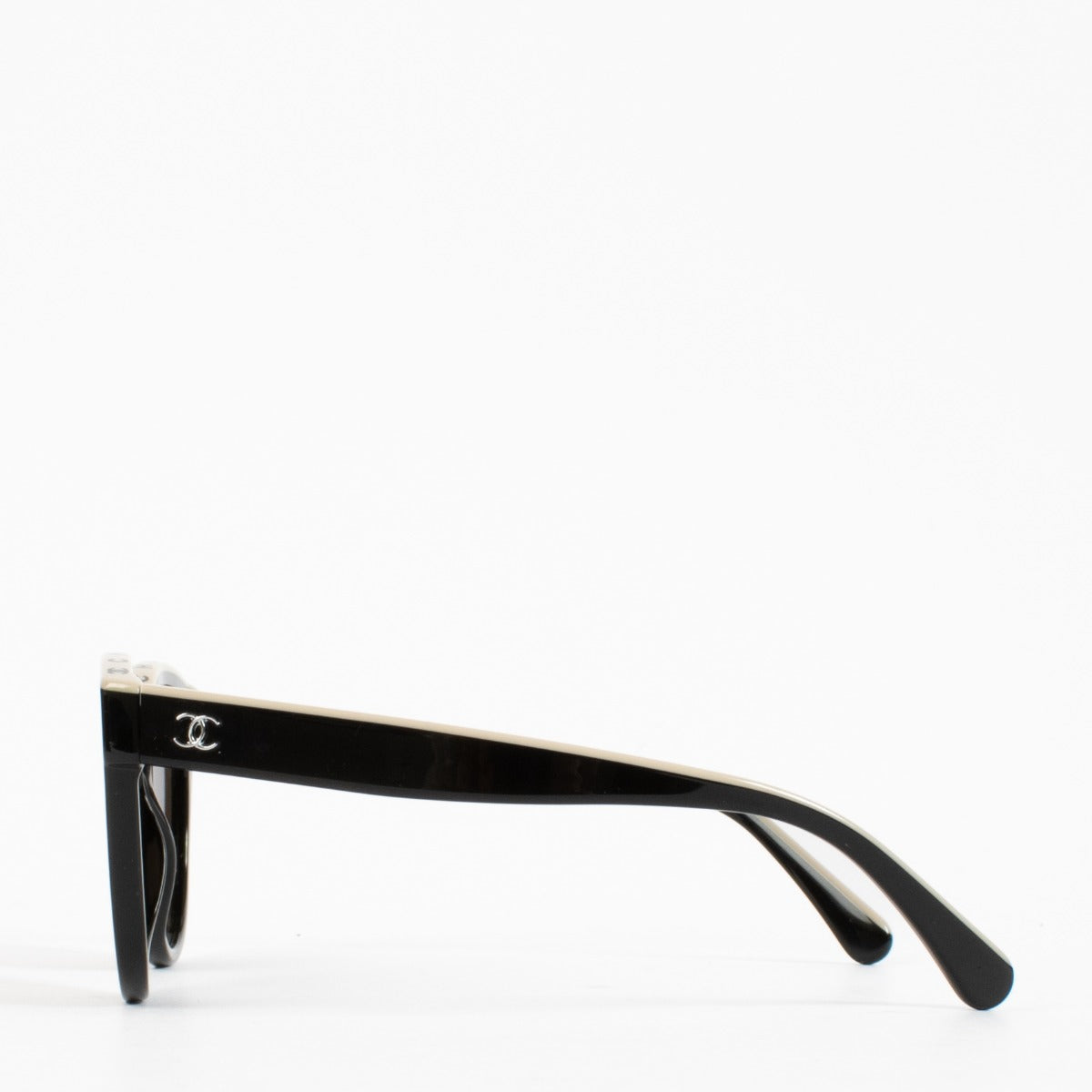 Lunettes de soleil papillon Chanel noir/rose 5414