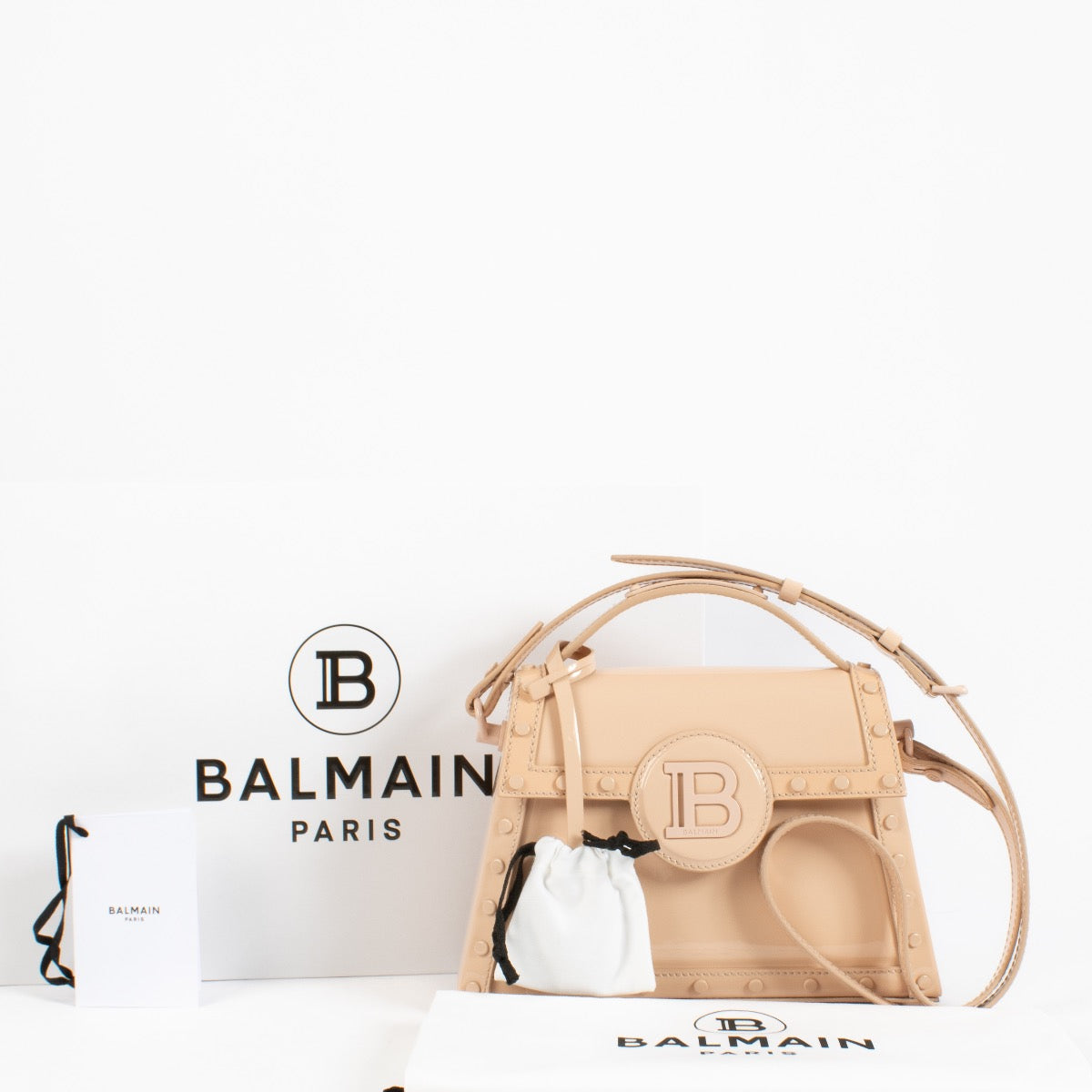 shop 100% authentic second hand Burberry Pink B-Buzz Dynasty Top Handle Bag on Labellov.com