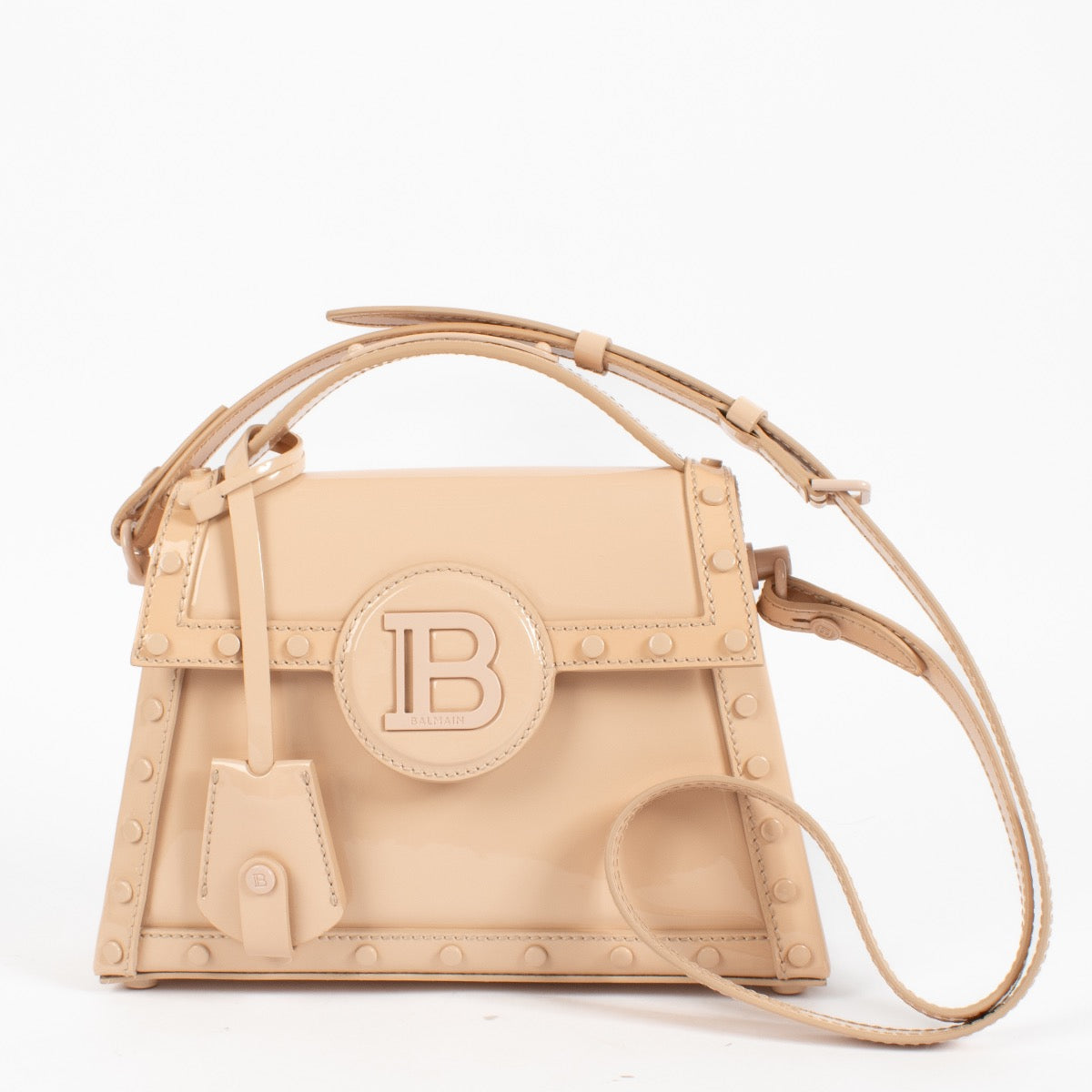 shop 100% authentic second hand Burberry Pink B-Buzz Dynasty Top Handle Bag on Labellov.com
