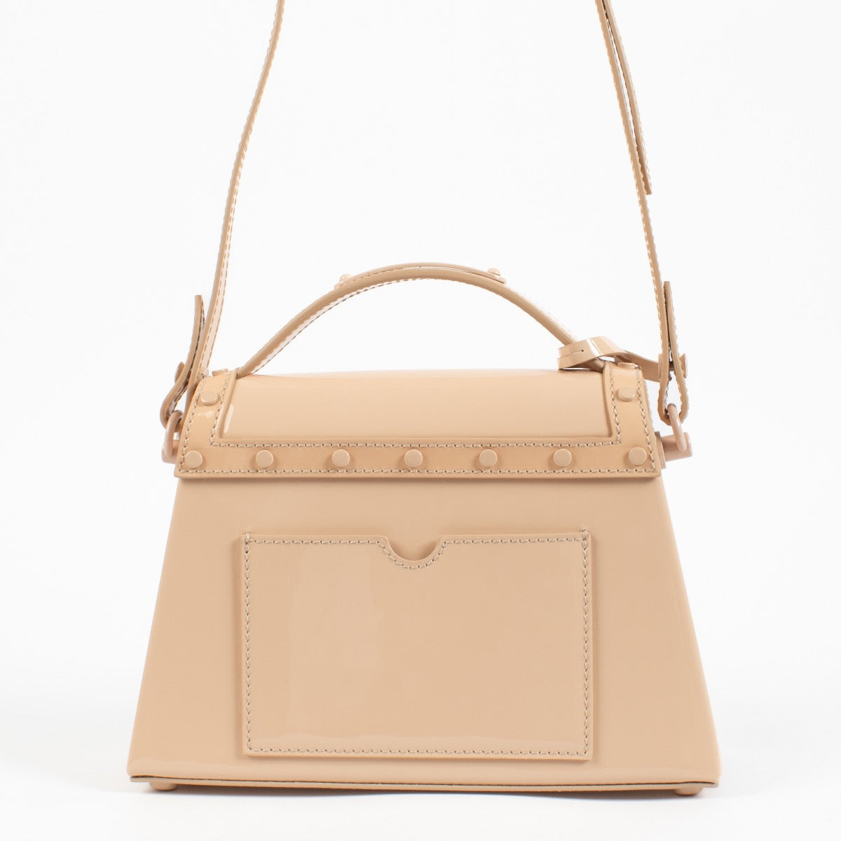 shop 100% authentic second hand Burberry Pink B-Buzz Dynasty Top Handle Bag on Labellov.com