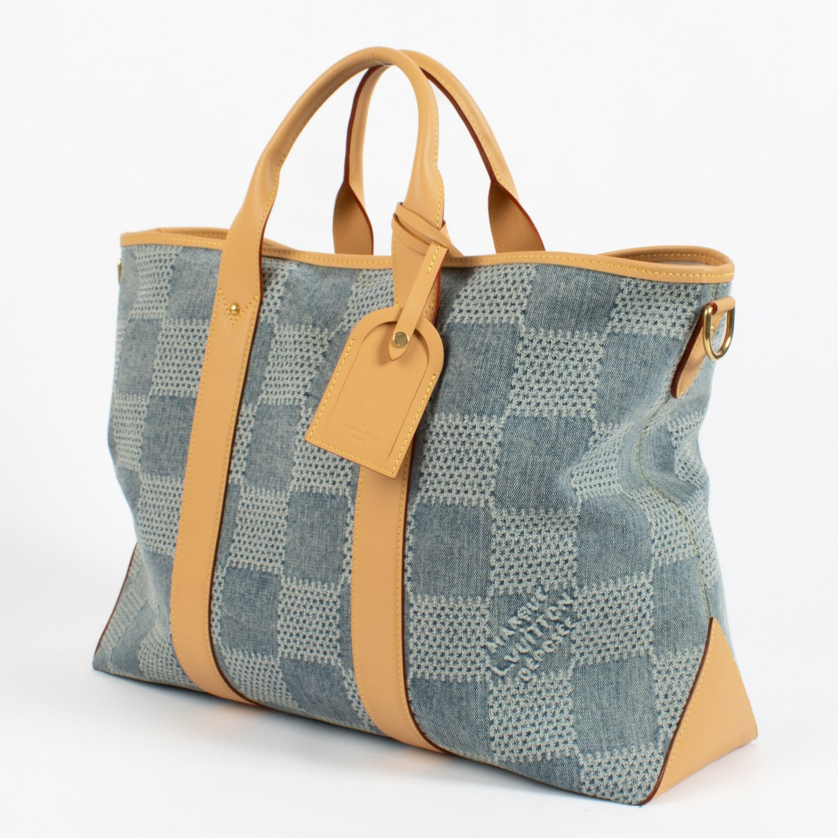 Louis Vuitton Damier Denim Weekendtas