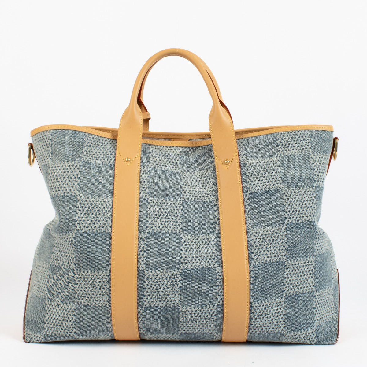 Louis Vuitton Damier Denim Weekendtas