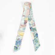 Authentic Hermès Twilly Scarf Modernisme Tropical on Labellov.com