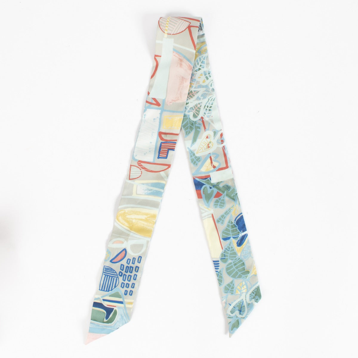 Authentic Hermès Twilly Scarf Modernisme Tropical on Labellov.com