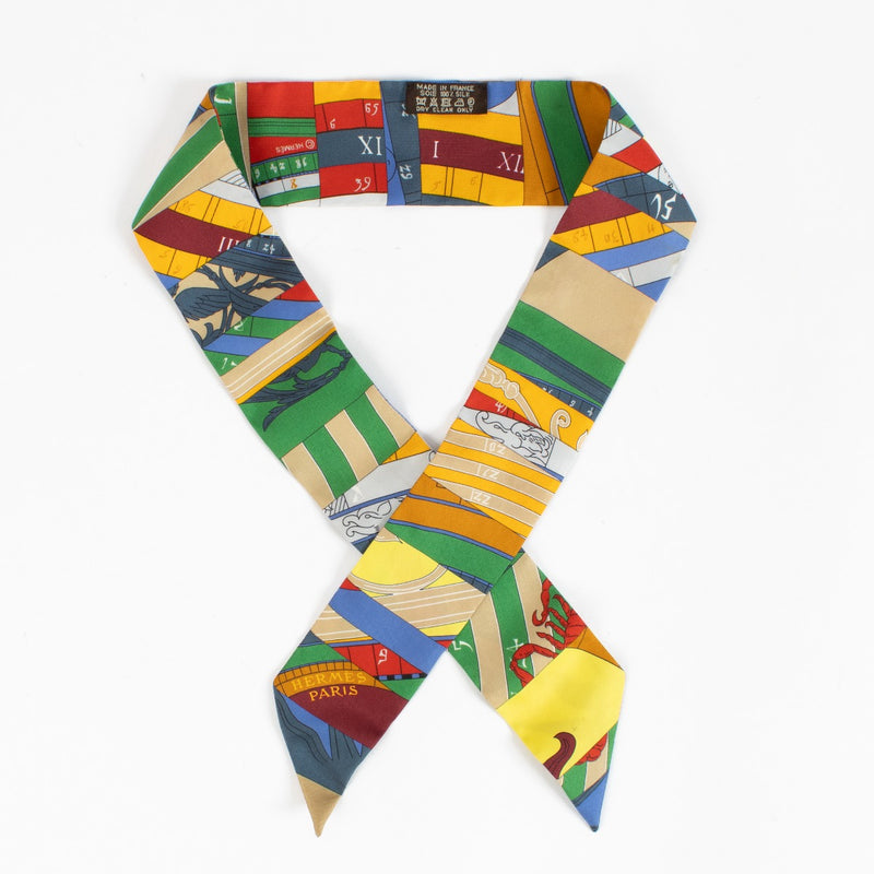 Authentic Hermès Twilly Scarf Astrologie Nouvelle on Labellov.com