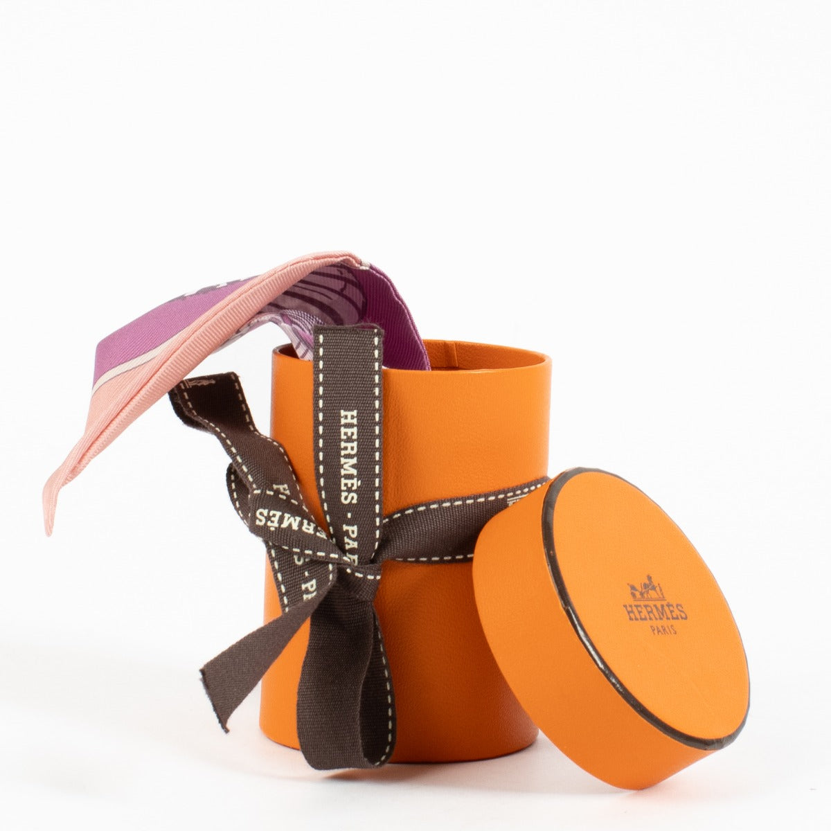 Authentic Hermès Twilly Scarf Les Zèbres on Labellov.com
