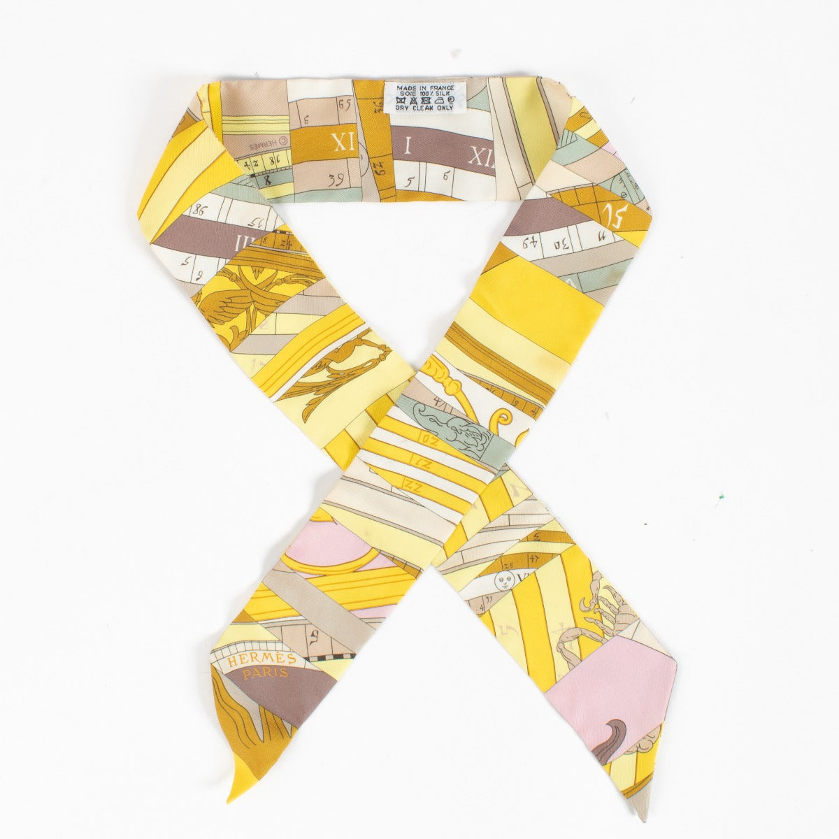 Authentic Hermes Twilly Scarf Astrologie Nouvelle on Labellov.com