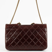 authentic preloved Chanel Burgundy Large Quilted Calfskin Perfect Edge Flap on Labellov.com