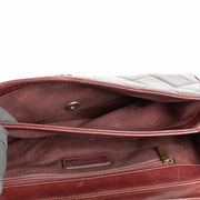 authentic preloved Chanel Burgundy Large Quilted Calfskin Perfect Edge Flap on Labellov.com