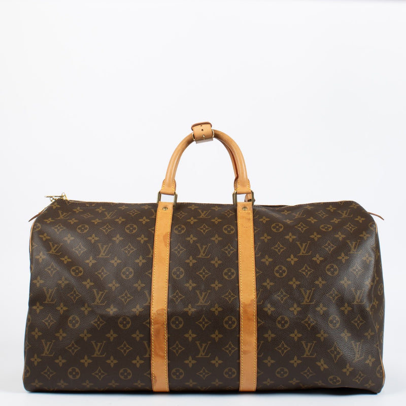 Authentic second-hand Louis Vuitton Monogram Keepall Travel Bag on Labellov.com