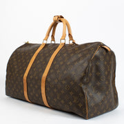 Authentic second-hand Louis Vuitton Monogram Keepall Travel Bag on Labellov.com