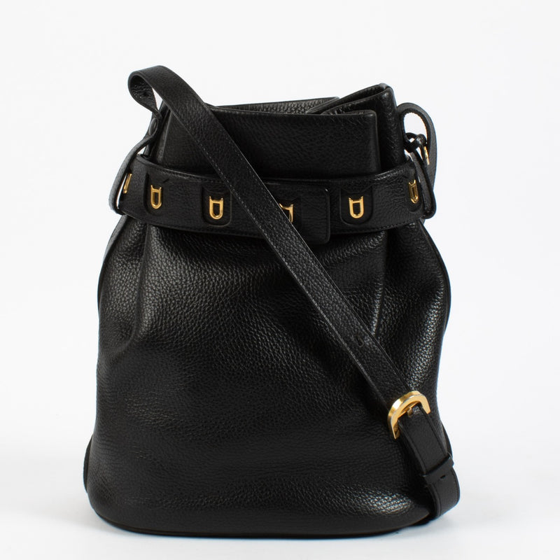 Delvaux Black Trotteur Calicot Bag