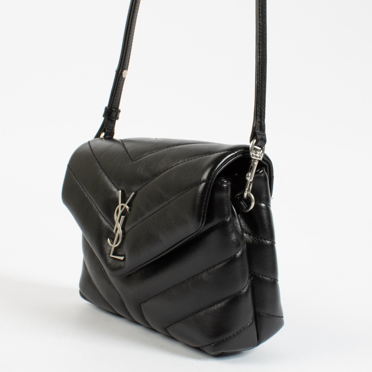 Shop 100% authentic second hand Saint Laurent Black Loulou Toy Bag on Labellov.com