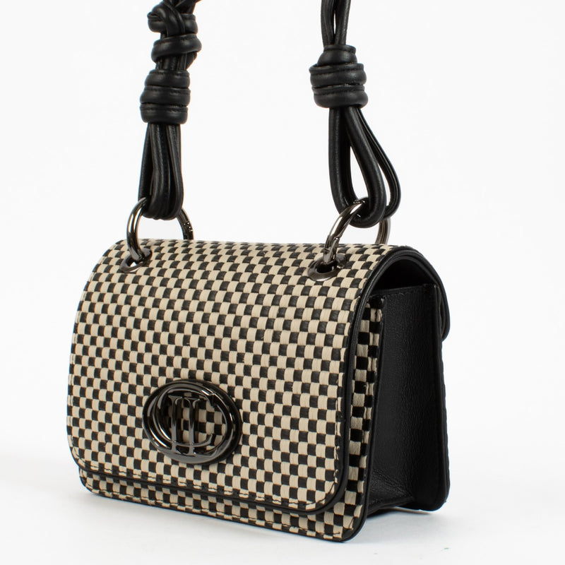 Lebeau-Courally Black/Off White La Rebelle Small Bag