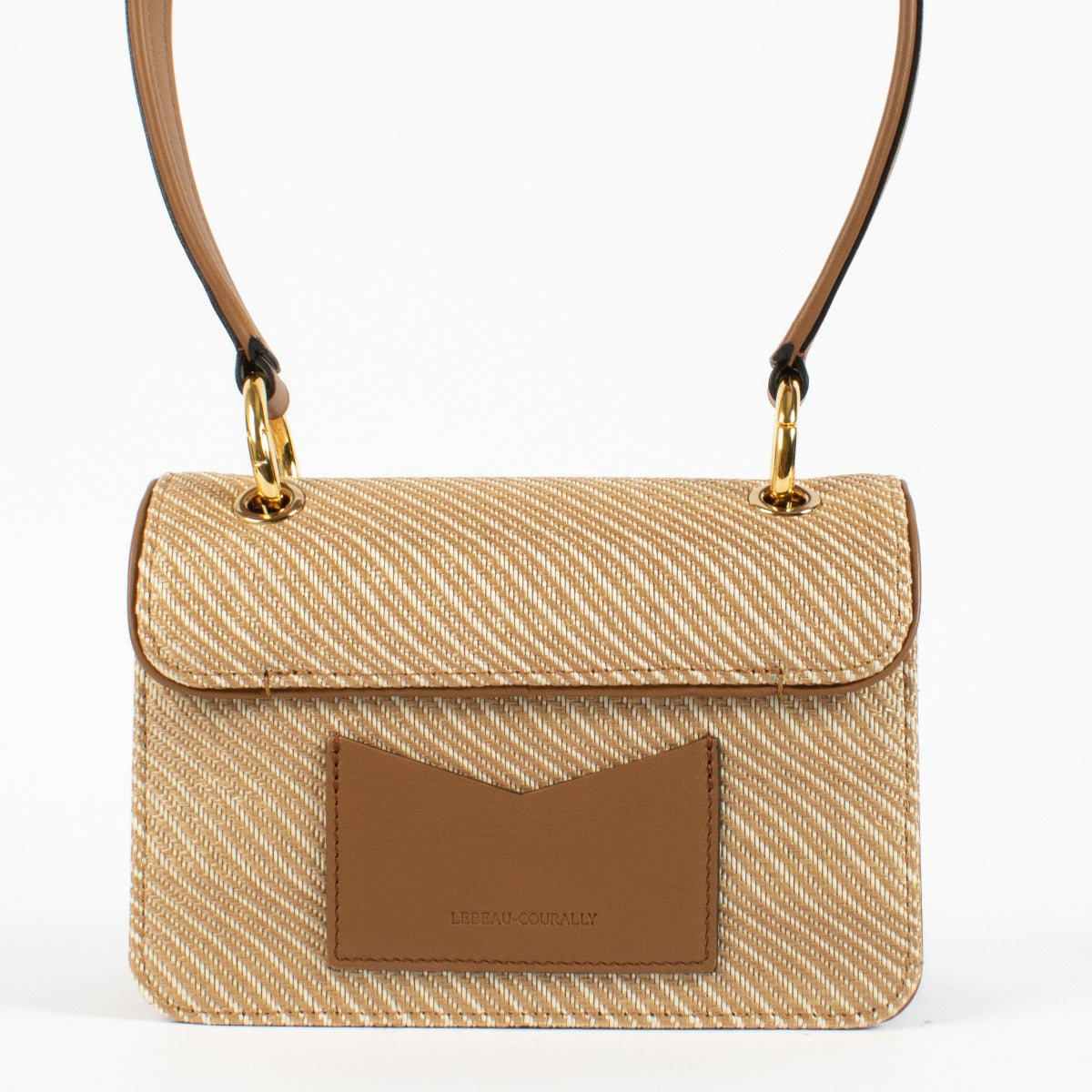 Lebeau-Courally Matelassé Trims La Rebelle Small Bag