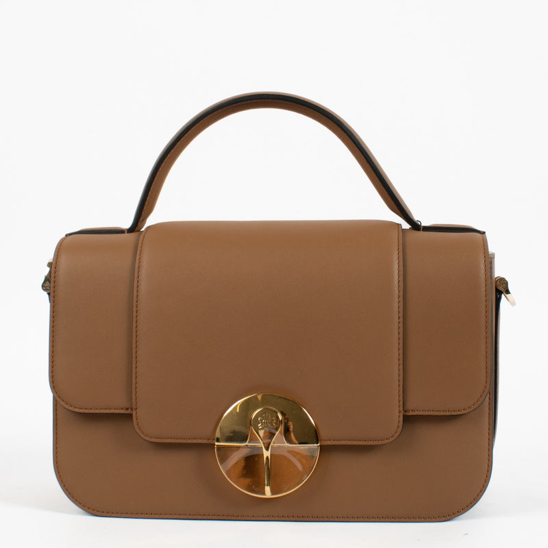Lebeau-Courally Camel Candy Cross Grand Bag
