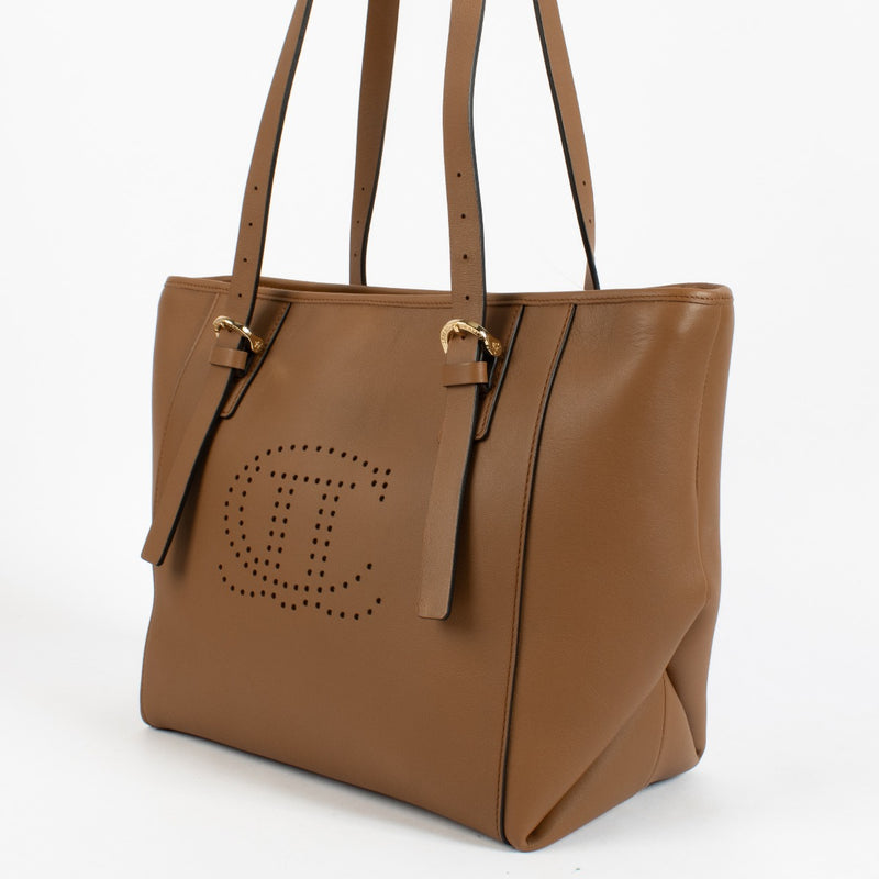 Lebeau-Courally Camel Détente Zip Shoulder Bag