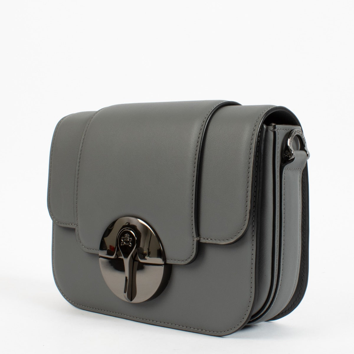 shop 100% authentic second hand Lebeau-Courally Candy Cross Mountain Grey (Gun) Bag on Labellov.com