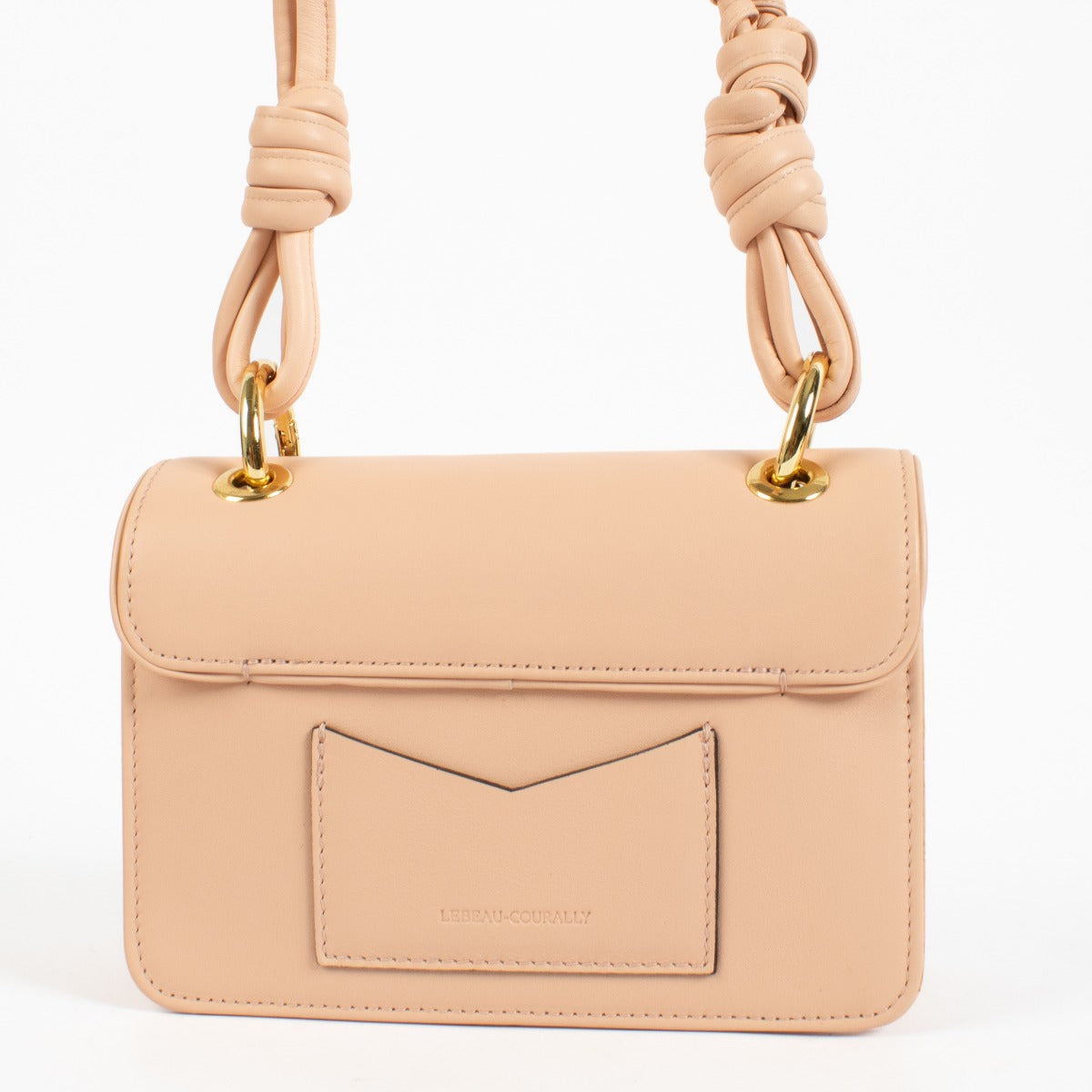 Lebeau-Courally Nude La Rebelle Small Bag