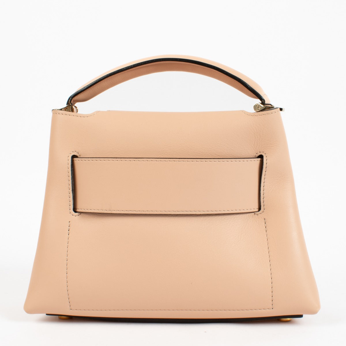 shop 100% authentic second hand Lebeau-Courally Miss Coraly Nude Top Handle Bag on Labellov.com