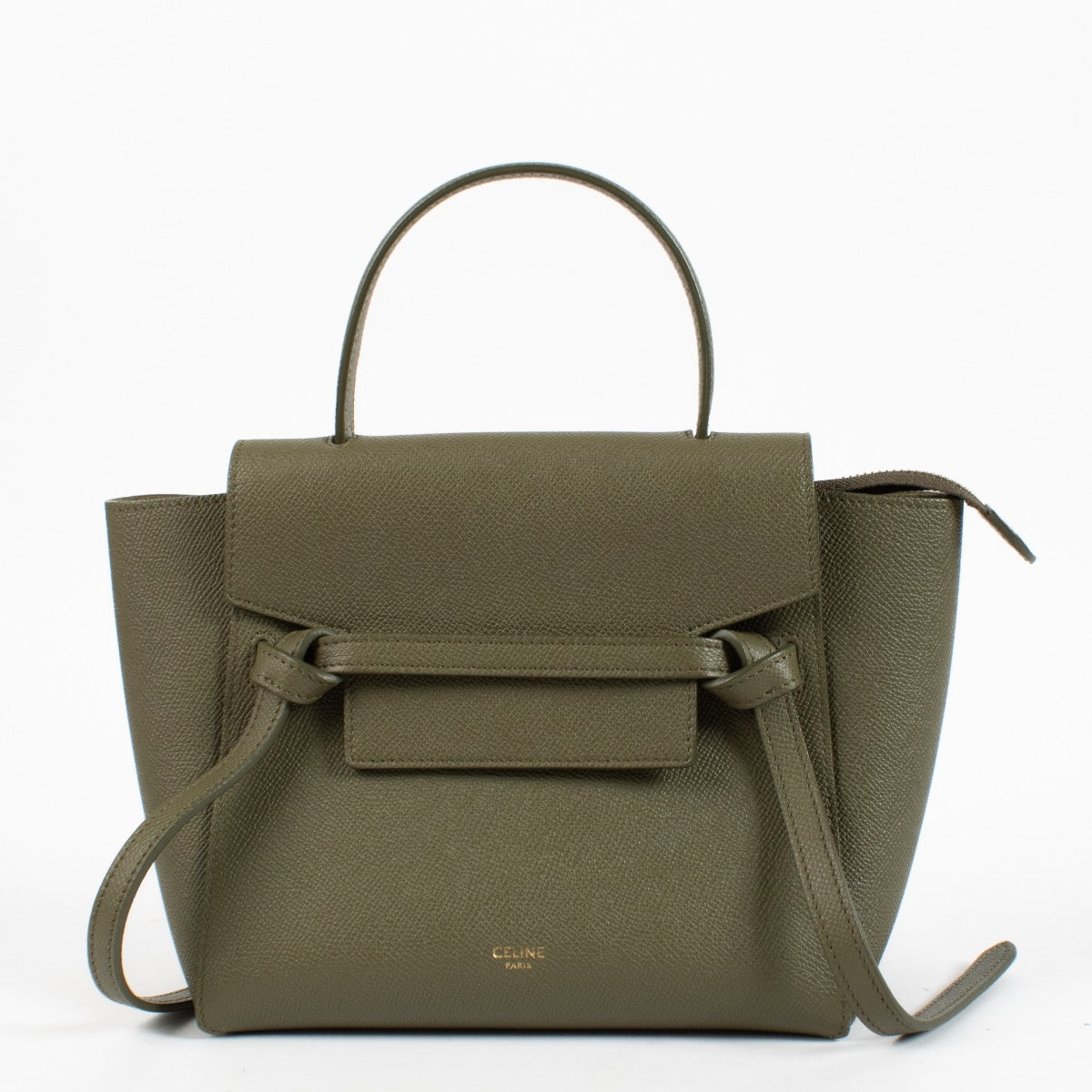 shop 100% authentic second hand Celine Green Nano Belt Bag on Labellov.com