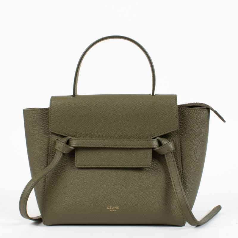 shop 100% authentic second hand Celine Green Nano Belt Bag on Labellov.com