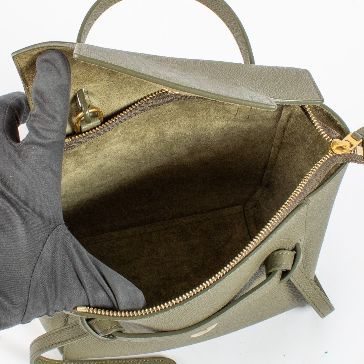 shop 100% authentic second hand Celine Green Nano Belt Bag on Labellov.com
