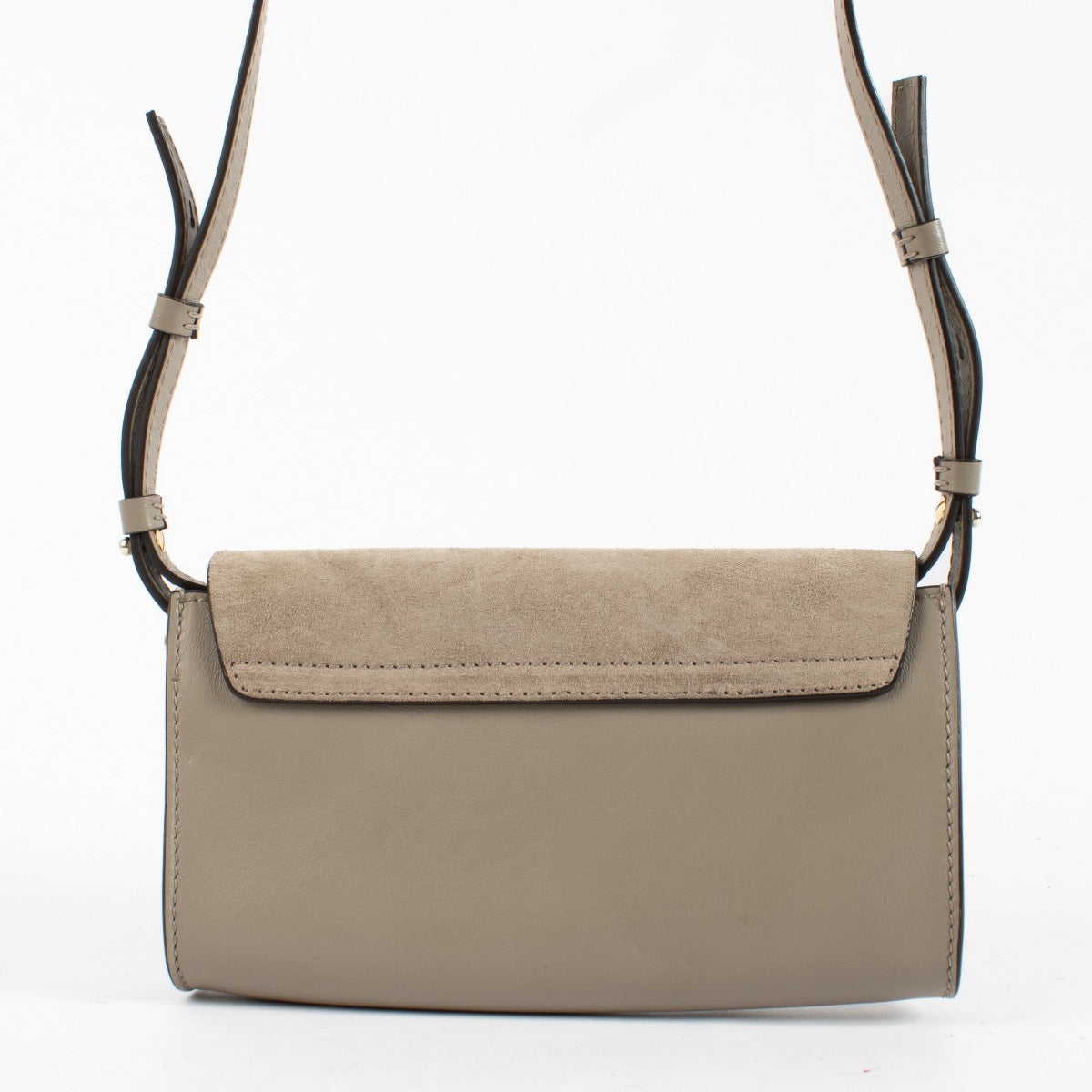 Authentic Second Hand Chloé Grey Mini Faye Bag on Labellov.com