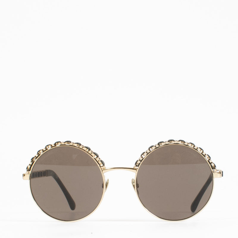 Chanel 4265 Black Round Sunglasses