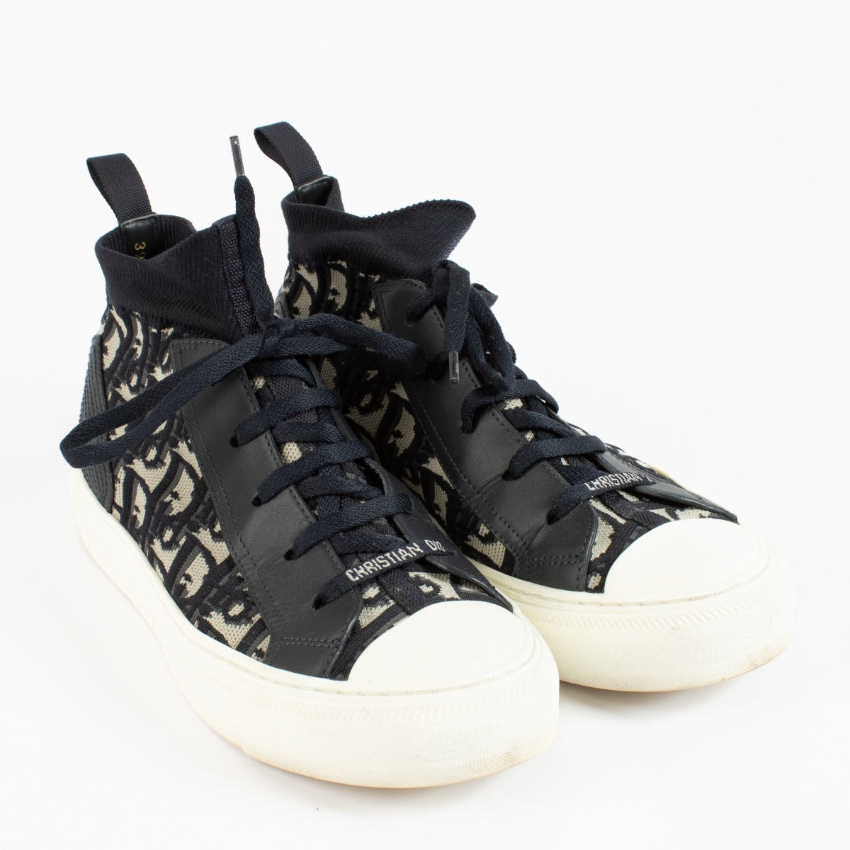 Baskets Christian Dior Walk'n'Dior bleues - Taille 39
