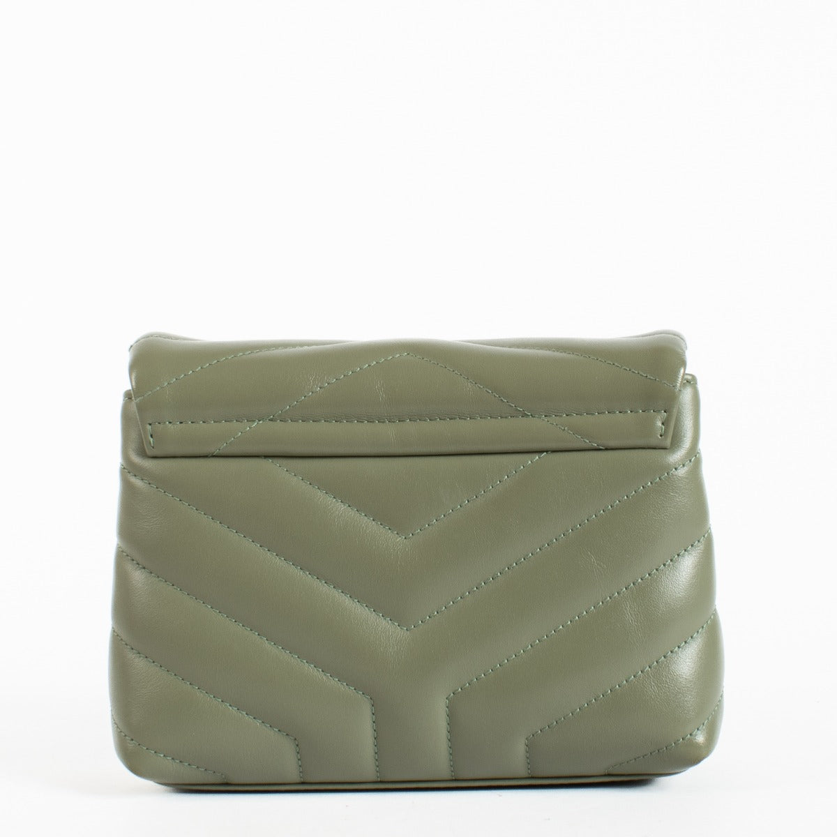 Authentic preloved Saint Laurent Khaki Toy Loulou Bag on Labellov.com