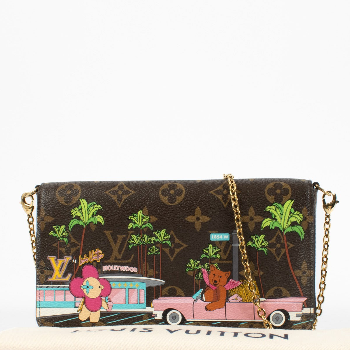 Louis Vuitton 2021 Limited Edition Vivienne Hollywood Drive Pochette Felicie