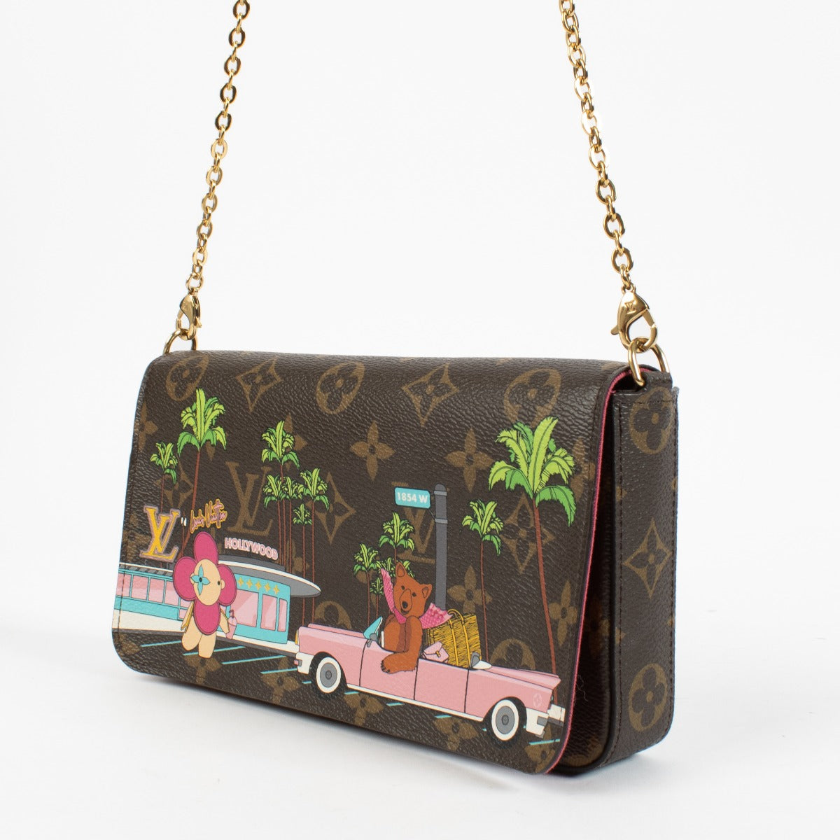 Louis Vuitton 2021 Limited Edition Vivienne Hollywood Drive Pochette Felicie