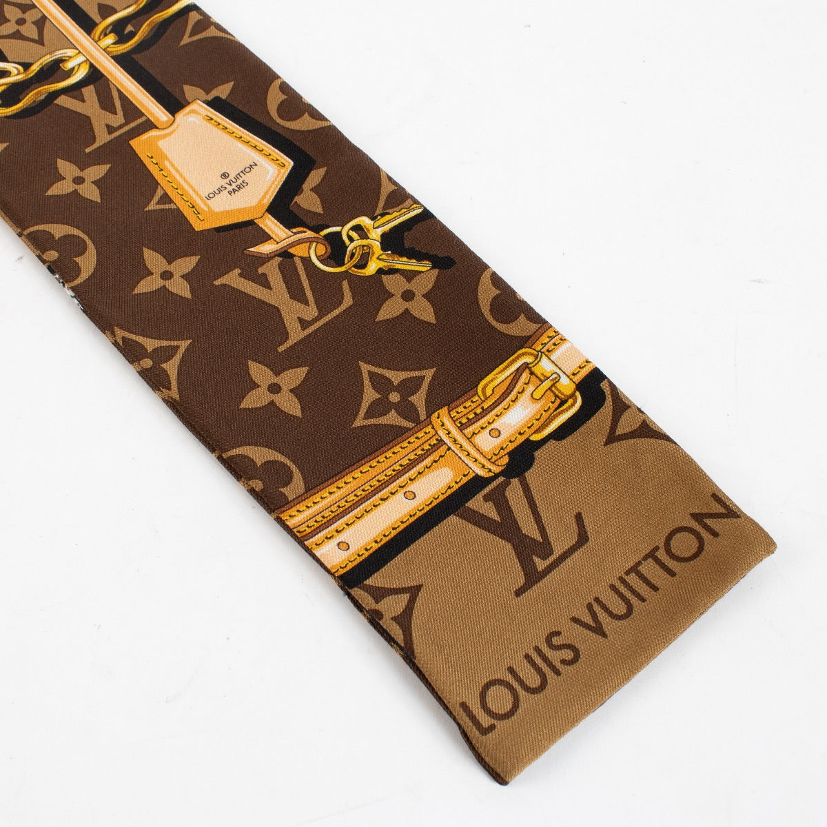 Authentic Second Hand Louis Vuitton Brown Monogram Confidential Bandeau on Labellov.com
