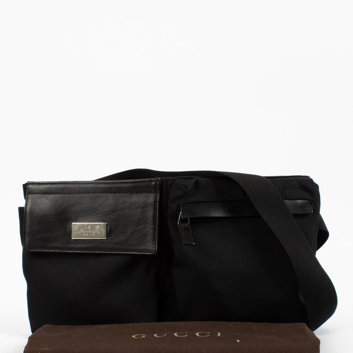 shop 100% authentic second hand Gucci Black Belt Bag on Labellov.com