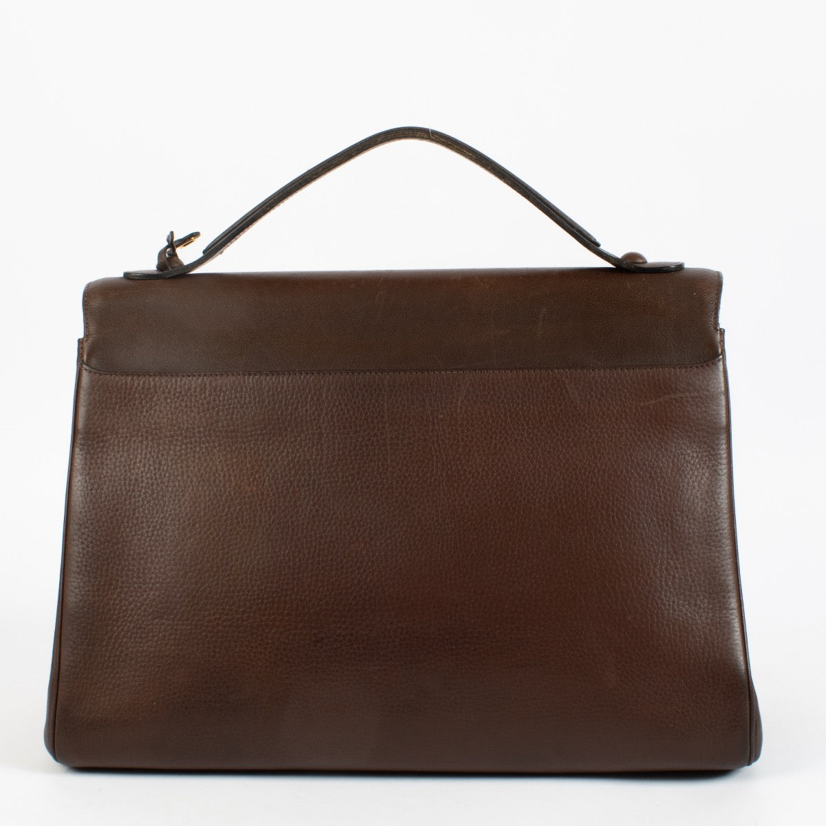Shop 100% authentic secondhand Delvaux Brown Brillant Briefcase on Labellov.com