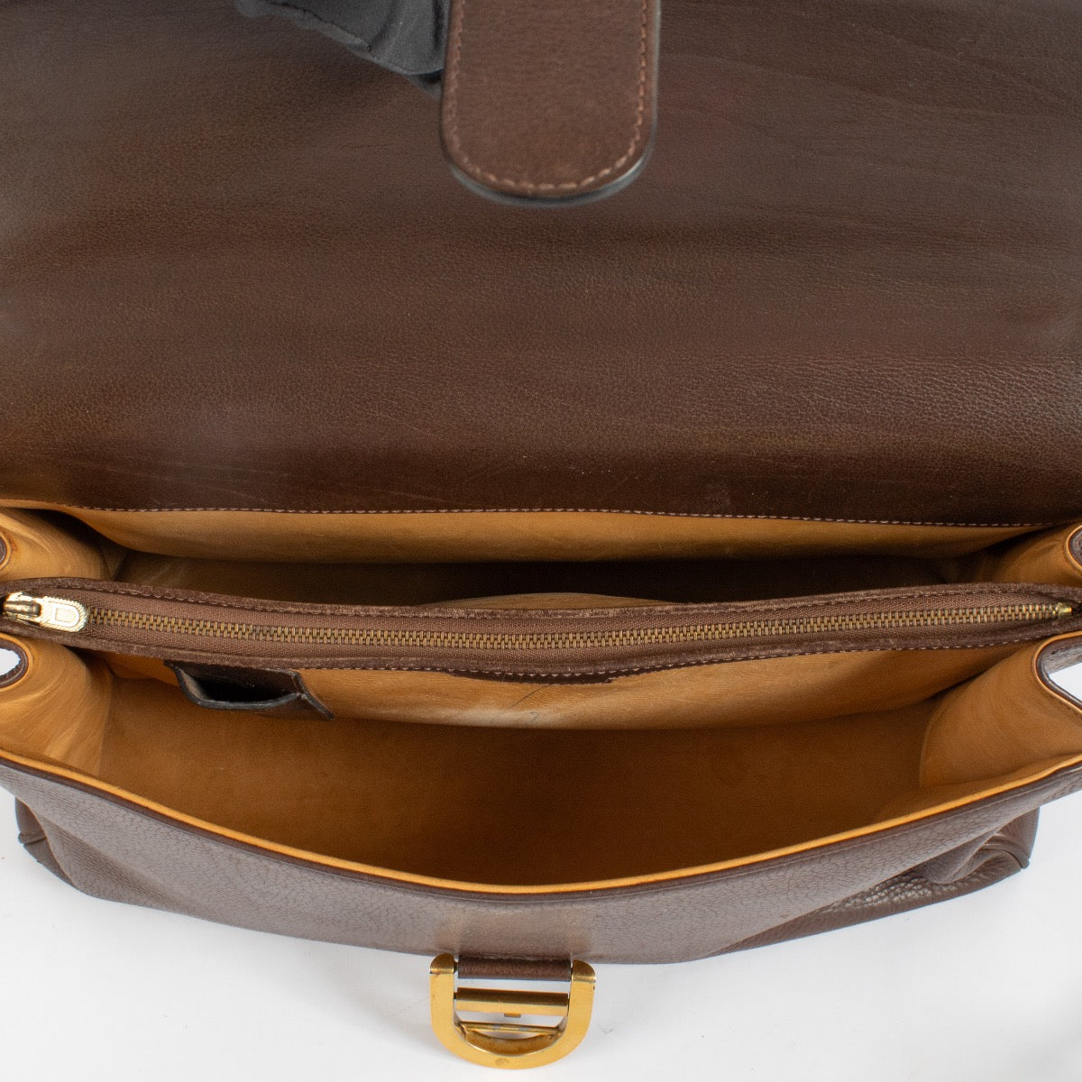 Shop 100% authentic secondhand Delvaux Brown Brillant Briefcase on Labellov.com