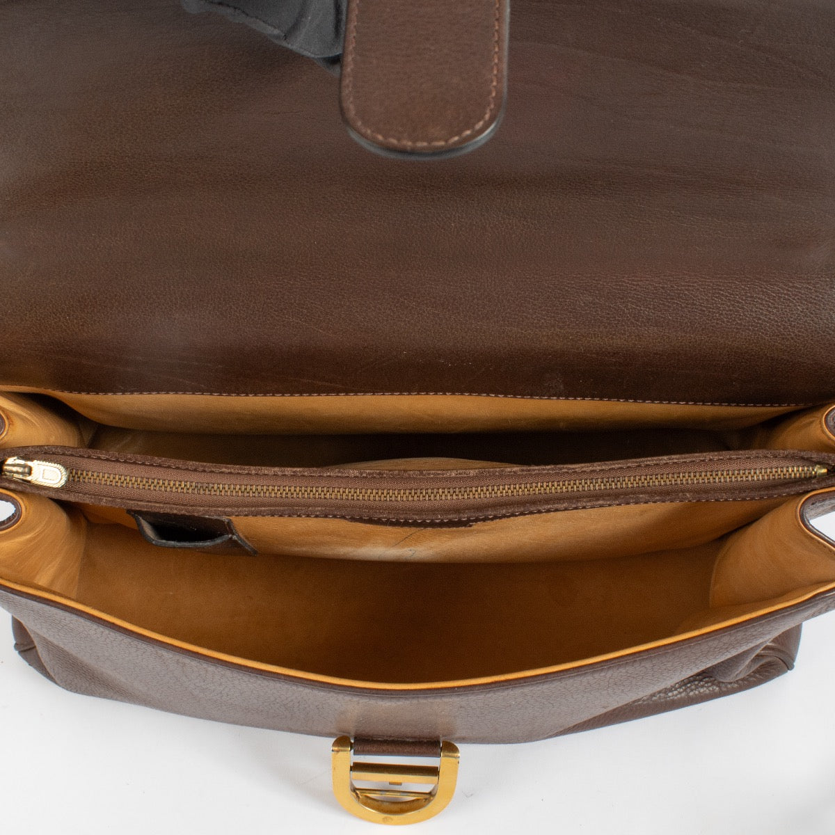 authentic preloved Delvaux Brilliant Brown Briefcase on Labellov.com