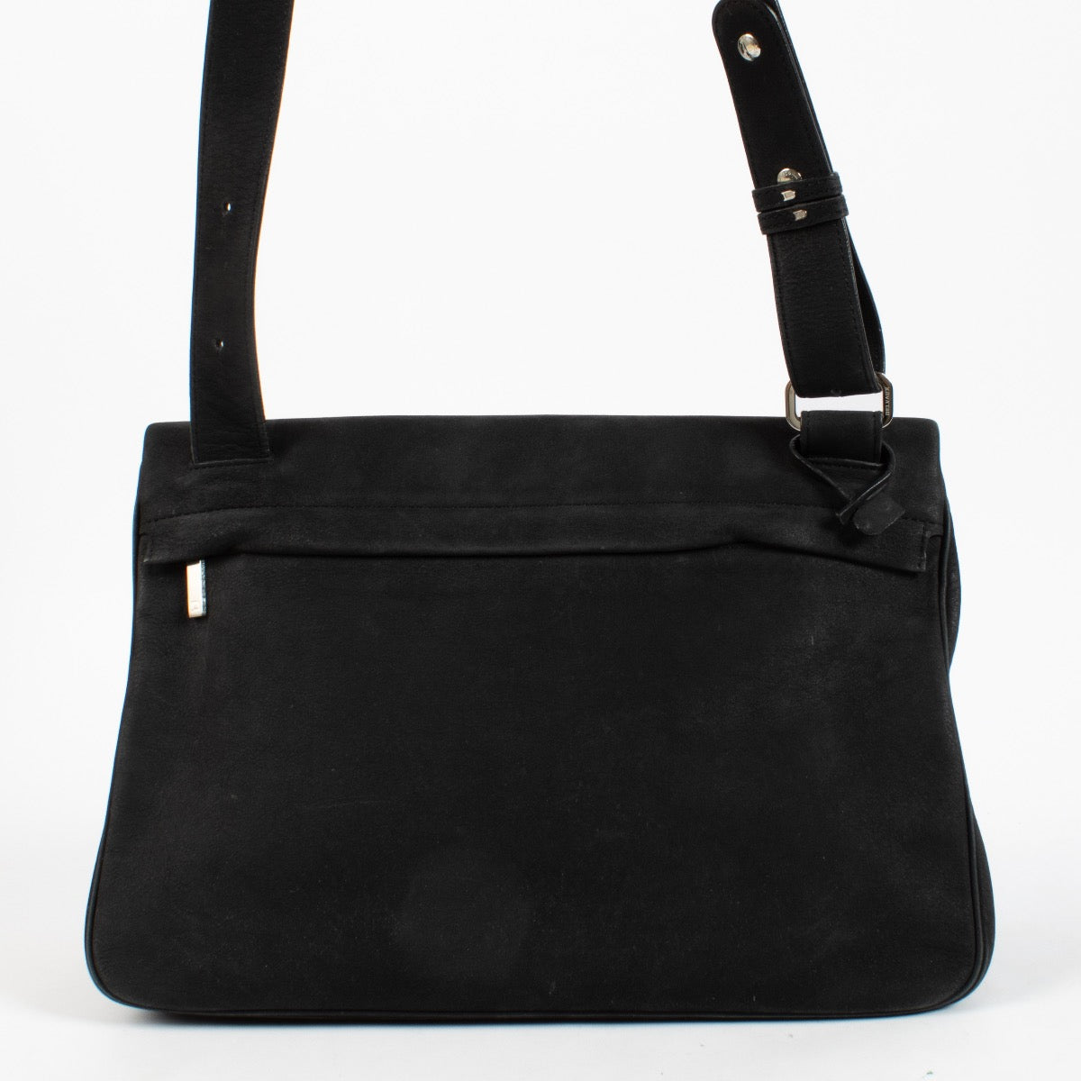 Shop 100% authentic secondhand Delvaux Blue Relais Suede Crossbody on Labellov.com