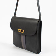 Shop 100% authentic secondhand Delvaux Blue Vintage Striped Crossbody on Labellov.com