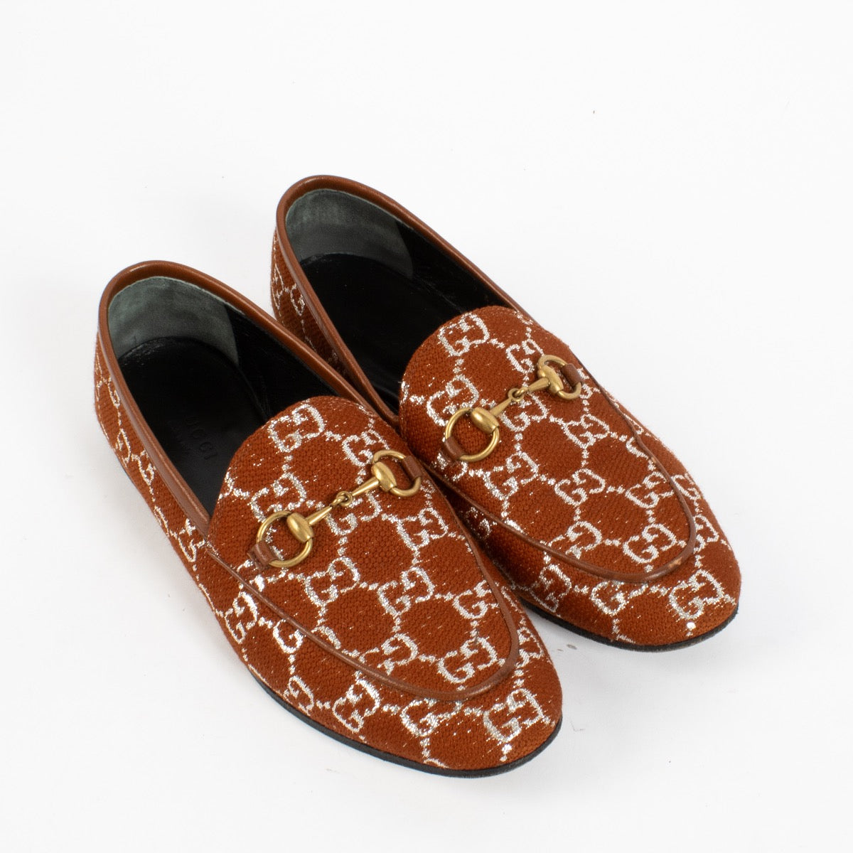 Shop 100% authentic secondhand Gucci Rust Horsebit Loafers - Size 36 on Labellov.com