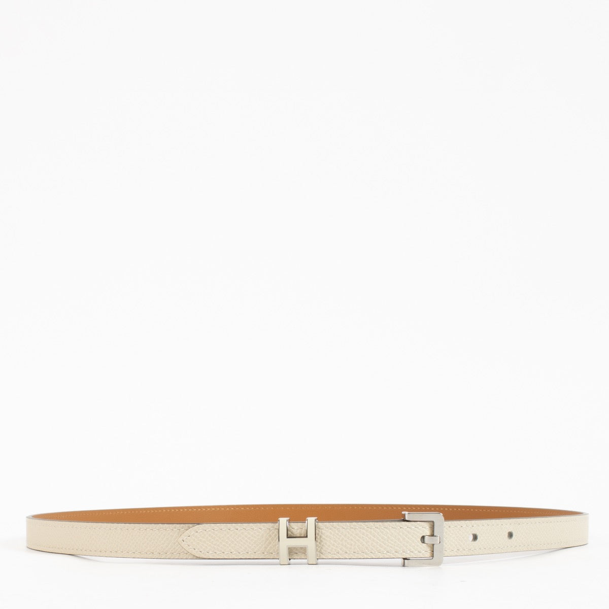 Shop 100% authentic secondhand Hermès Pop H Craie Epsom Belt - Size 90 on Labellov.com